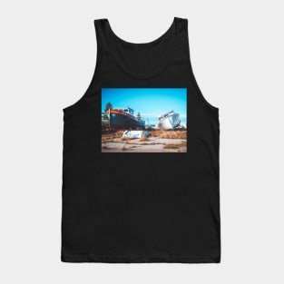 Retired Fishing Boat of the Coast of New-Brunswick, Canada V2 Tank Top